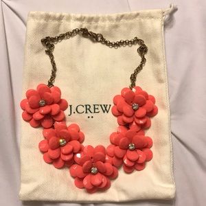 JCREW flower necklace